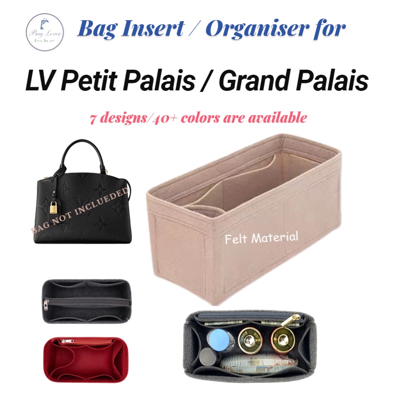 Insert Bag Organizer For The Shape of Lv Petit Palais Ect. Quality