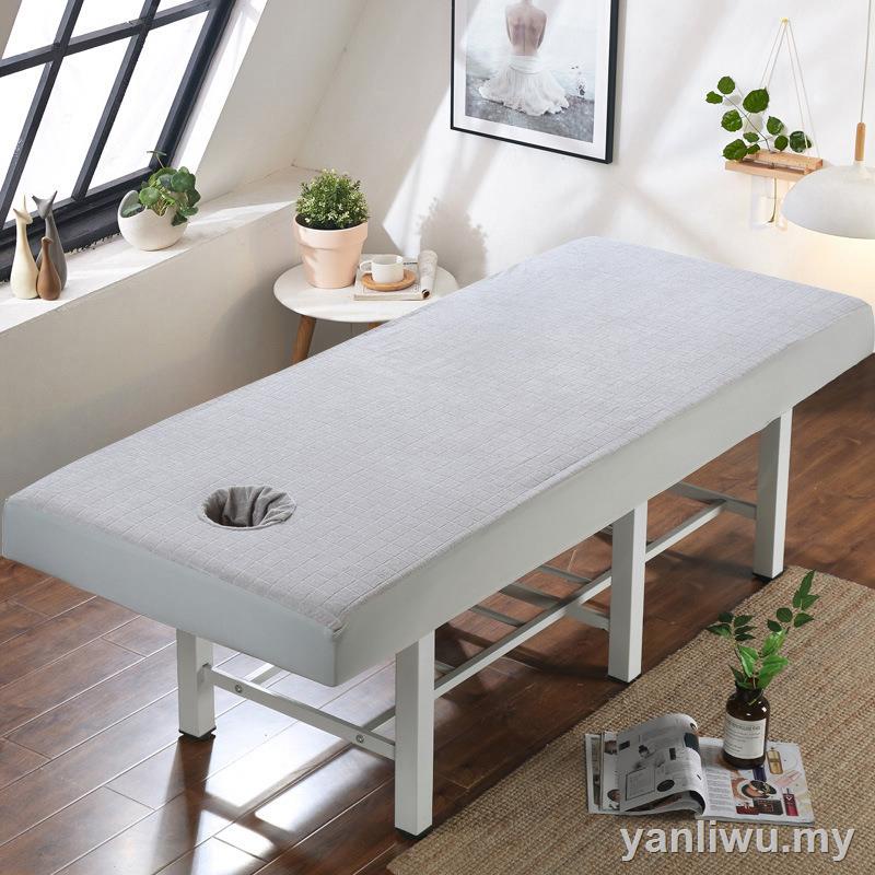 Cotton massage table cover waterproof sheet rubber table bed fitted