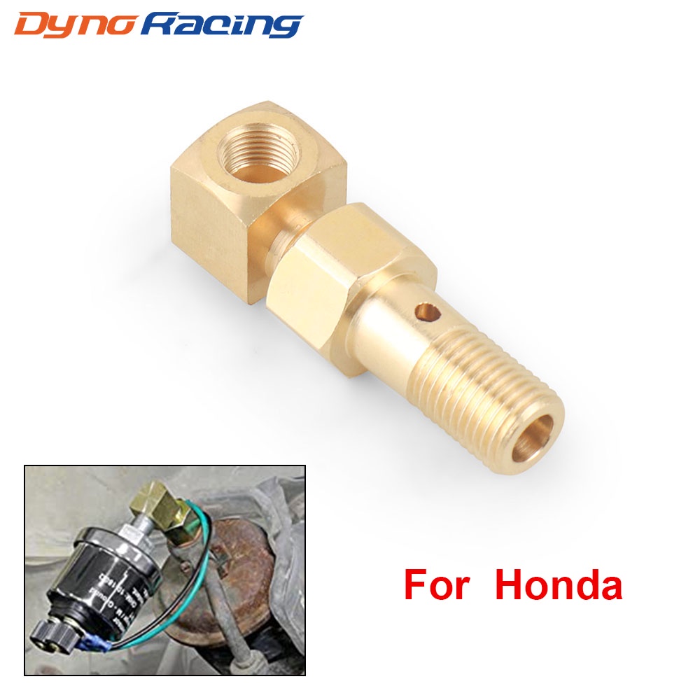 Banjo Bolt Adapter Fitting For Fuel Pressure Gauge Meter For Honda
