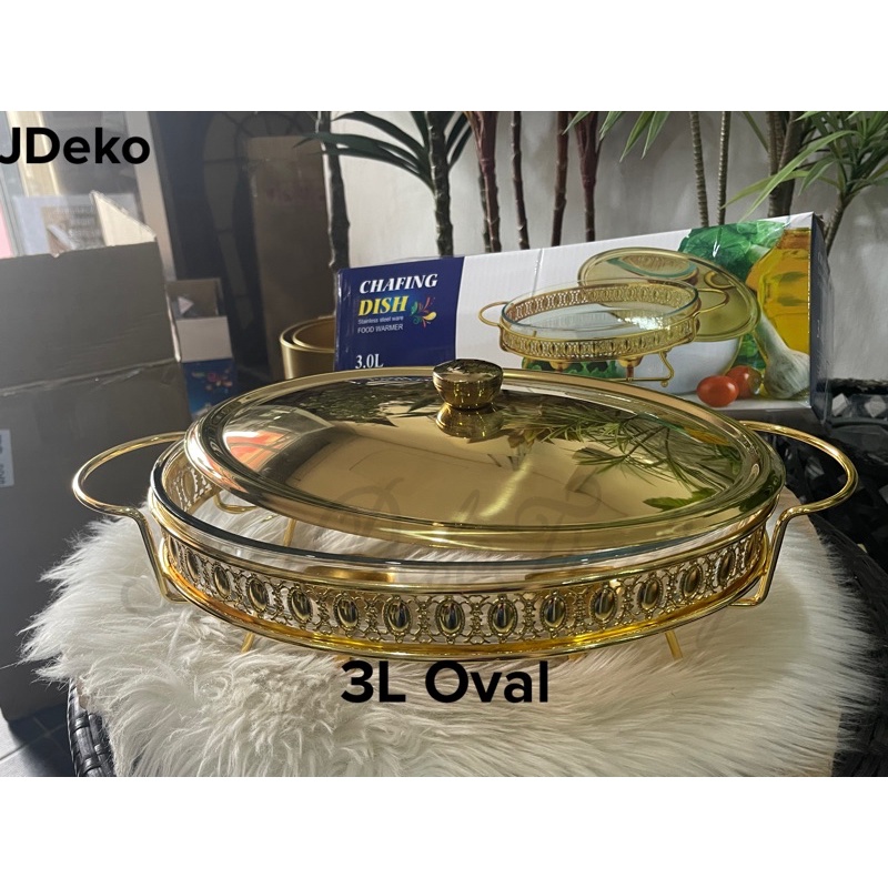 🔥READY STOK🔥PELBAGAI PILIHAN BUFFET TRAY GLASS GOLD DAN STANLESS STILL