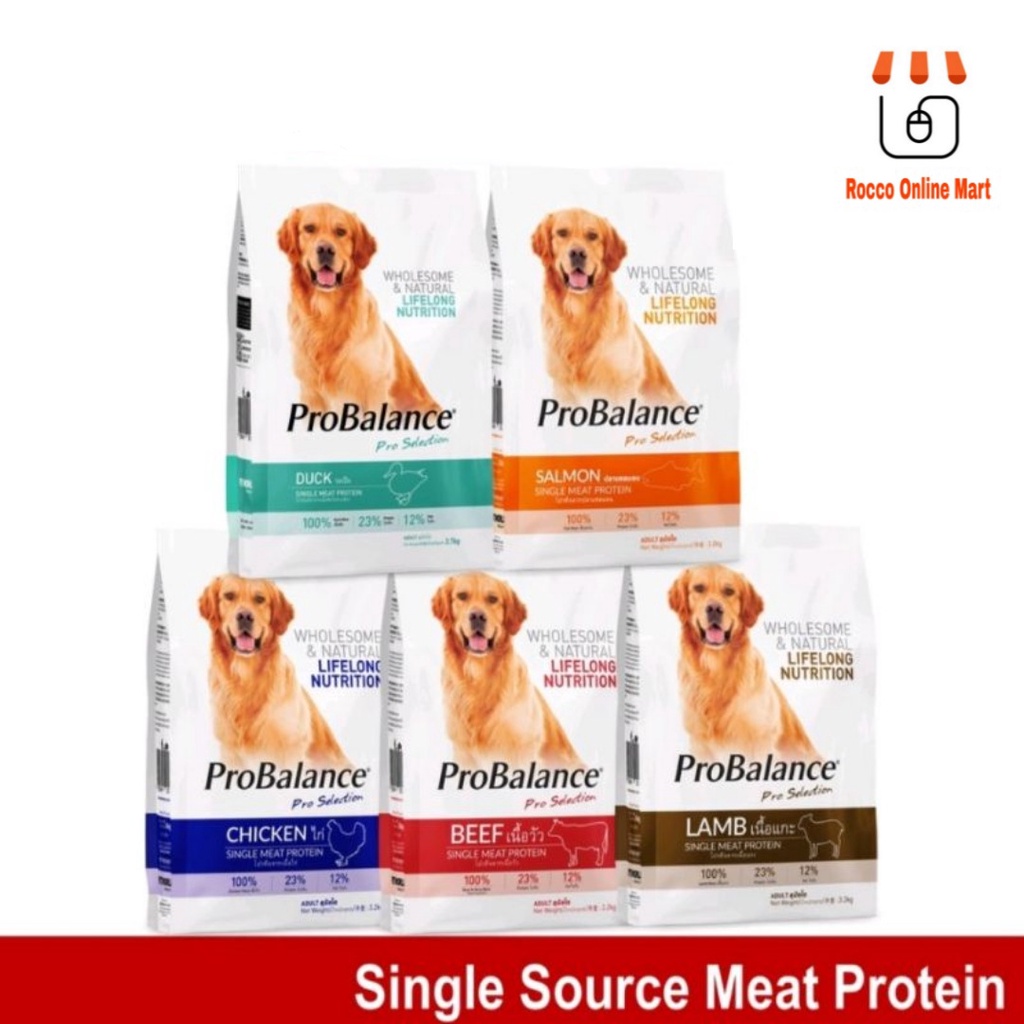 PROBALANCE 3.2KG/3KG/2.7KG DOG FOOD (CHICKEN / BEEF / LAMB / SALMON