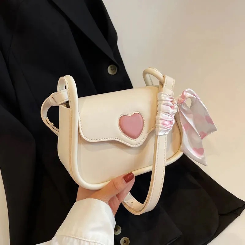 2024 NEW Crossbody / Underarm Bag Fashion Sling Bag Women Style Cute Shoulder Bag Soft PU Leather White / Black / Pink Handbag Women Dumpling / Underarm Bag Simple Casual 【Fast del