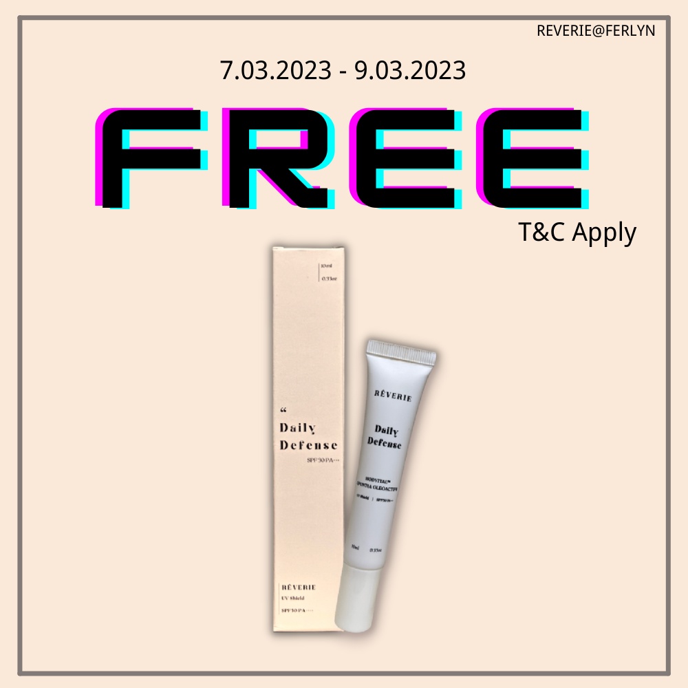 【FREE UV】38女神节活动 Reverie item on 38 Women Day