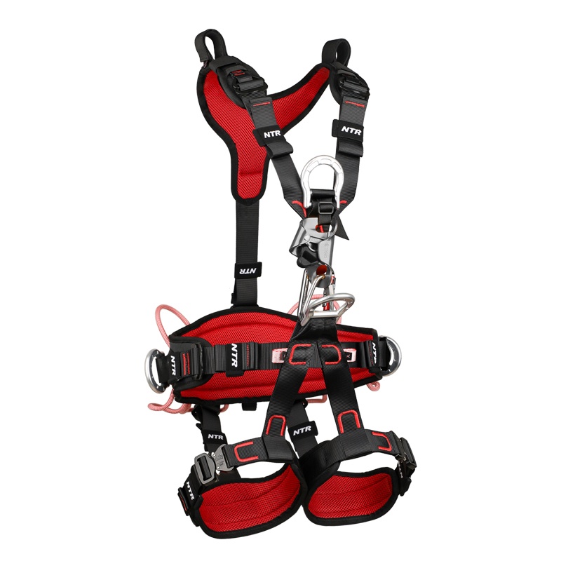 Rope Access Full Body Harness Climbing Fall Arrest Rescue Caving Rigging Industrial Work at Height Protection Equipment