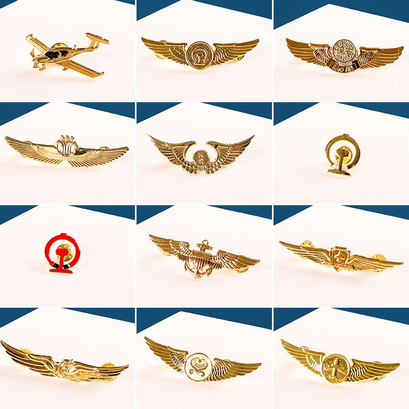 [Ready Stock] Pilot Badge Air Navigation South Airlines Airline Security Accessories Railway