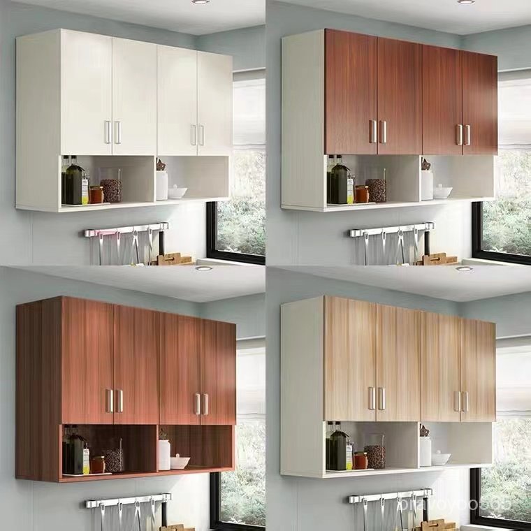 Economical and affordable heavy-duty kitchen wall cabinets strong load-bearing hanging kitchen lockers