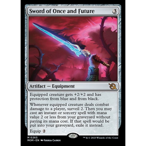 Sword of Once and Future | [MOM][M][{3}][Artifact][MTG Singles]