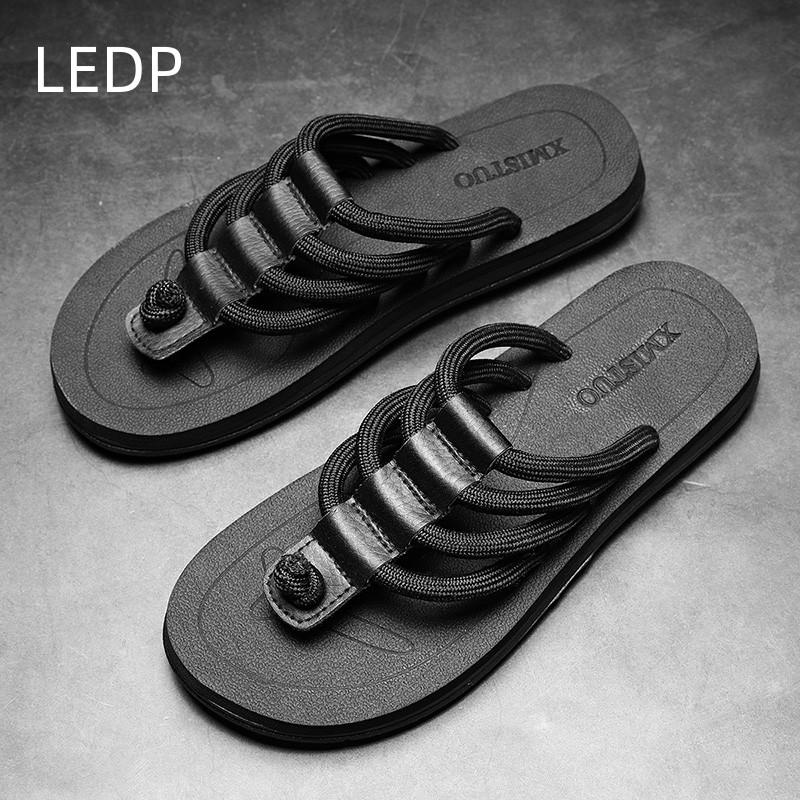 Get gifts/SMTMen's Summer Flip Flops New In Beach Casual Fashion Flat Sandal Designer Replica Shoe Lightweight Best Sell