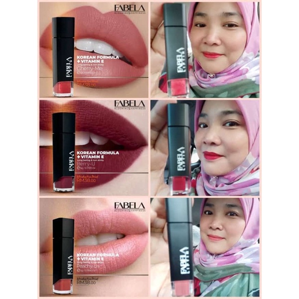 Fabela Liptint Korean formula