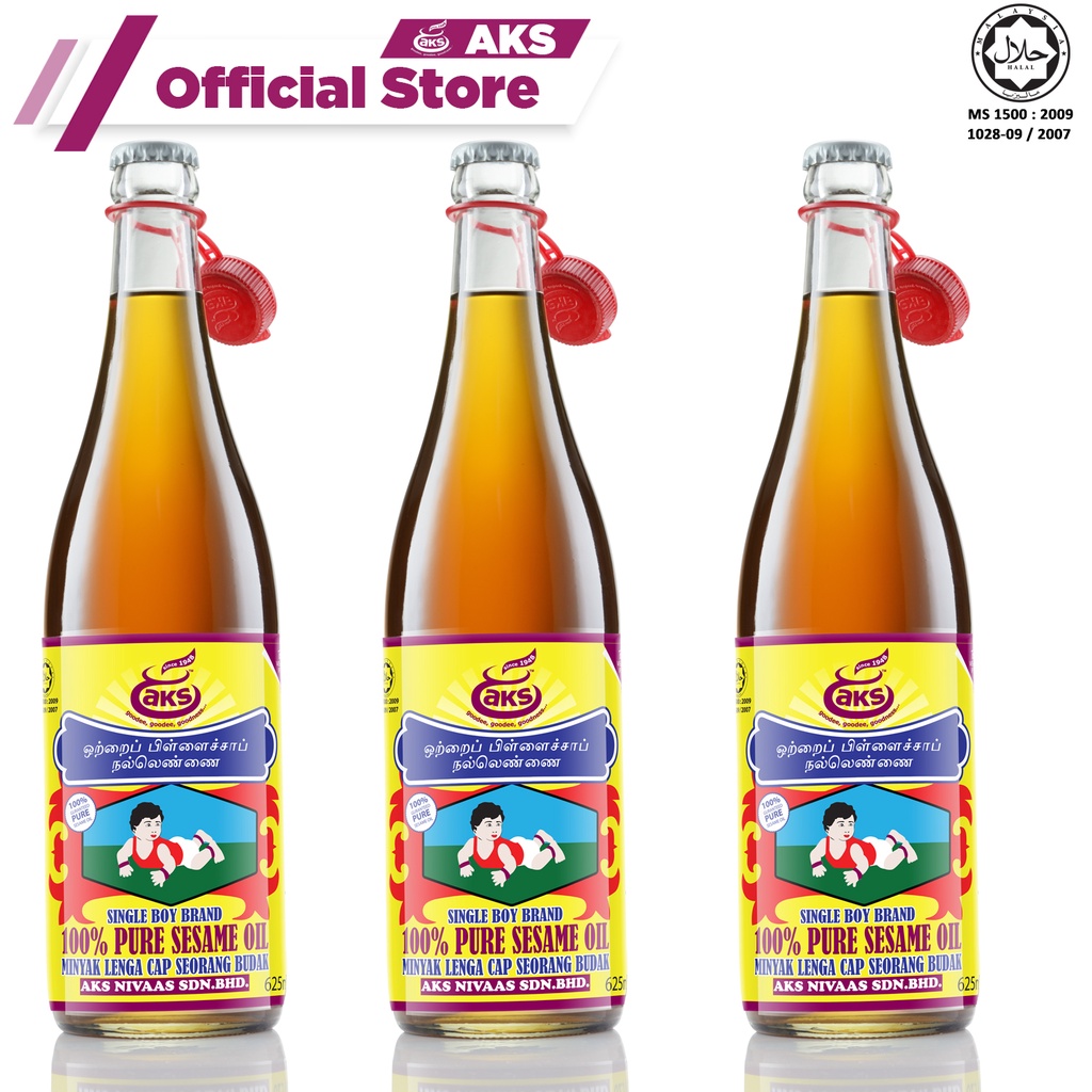 Aks Pure Sesame Oil [625ml