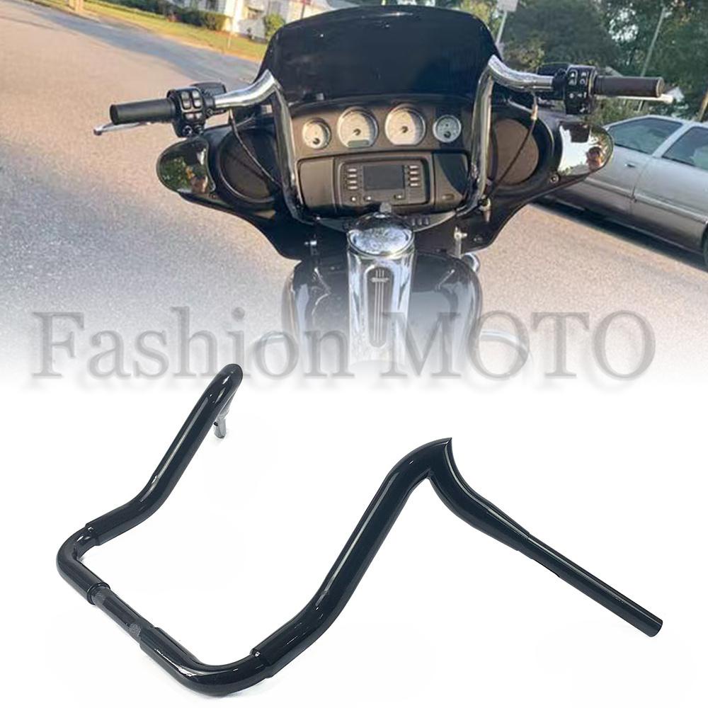 Motorcycle 1-1/2 Rhino Horn bagger monkey Handlebar for Harley CVO TriGlide Street Glide Electra Glide Standard 2014-202