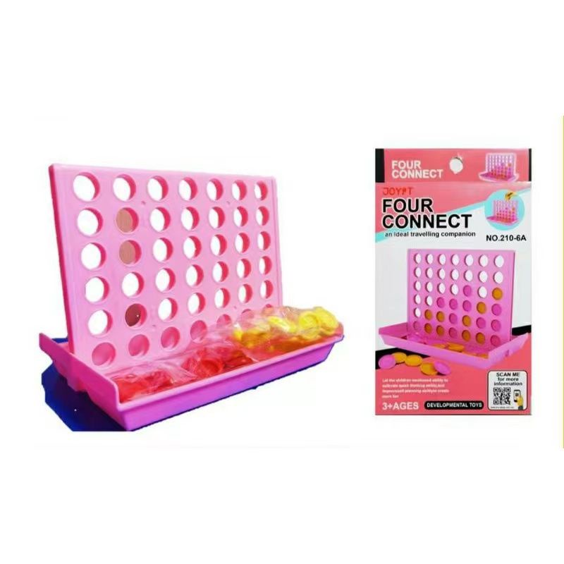 4 In A Row Board Game 2player/Mainan budak /toy game/bingo game
