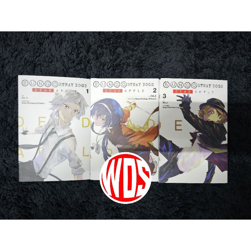 Manga : Bungo Stray Dogs - Dead Apple volume 1-3 (English Version)