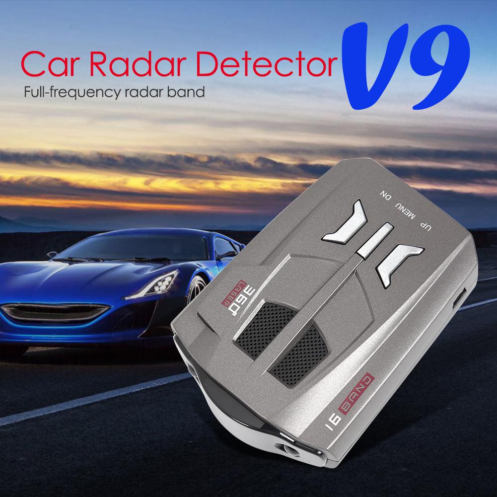 Car Radar Detector English Russian Human Voice Speed Warning X K Professional Auto Electronic Device from Traffic Ticket