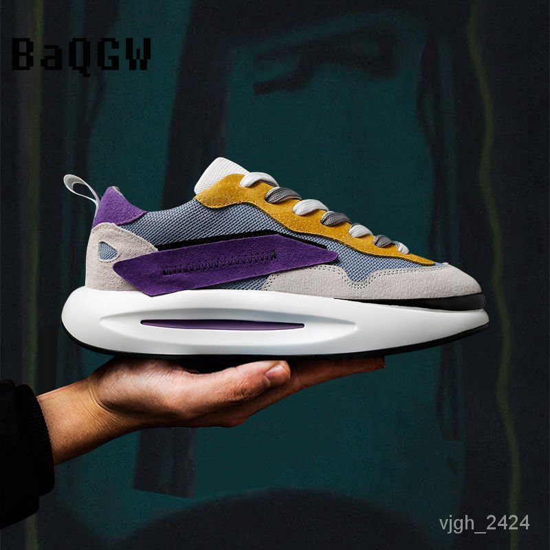 Get gifts/QM Fashion Designer Men Sneakers Men Casual Shoes Lightweight Leisure Male Classic Sneakers Non-slip Footwear