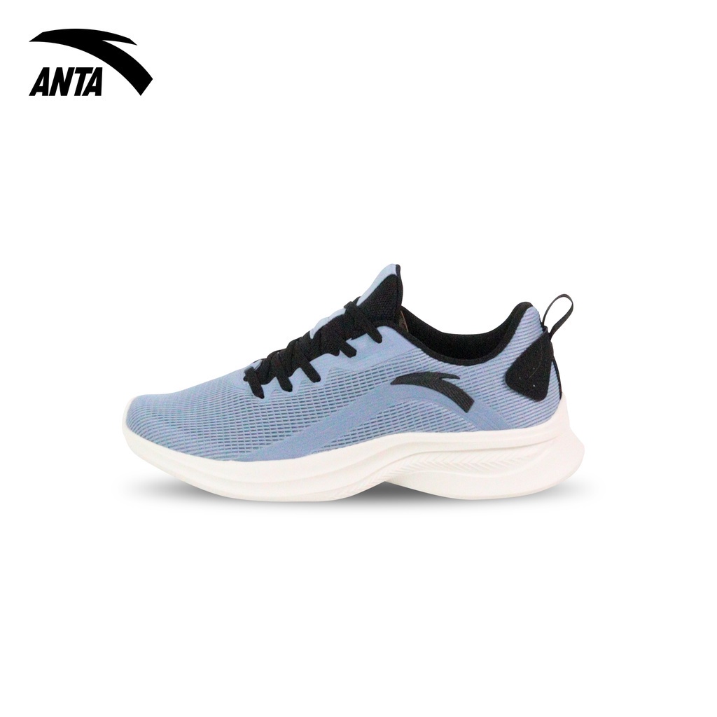 ANTA Men Running Shoes - Grey Blue | Shopee Malaysia