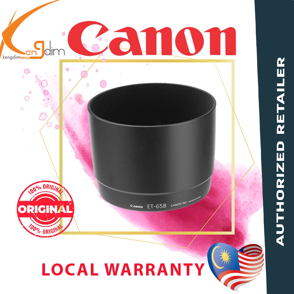 Original Canon ET-65B Lens Hood For EF 70-300mm f/4.5-5.6 DO IS USM & EF 70-300mm f/4-5.6 IS USM Lenses