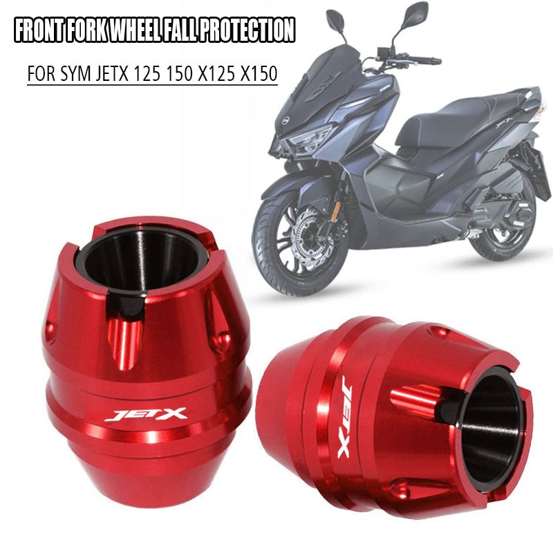 Motorcycle Accessorie Front Wheel Fall Protection Frame Slider Anti Crash Protector For SYM JETX JET-X JET X 125 150 X12