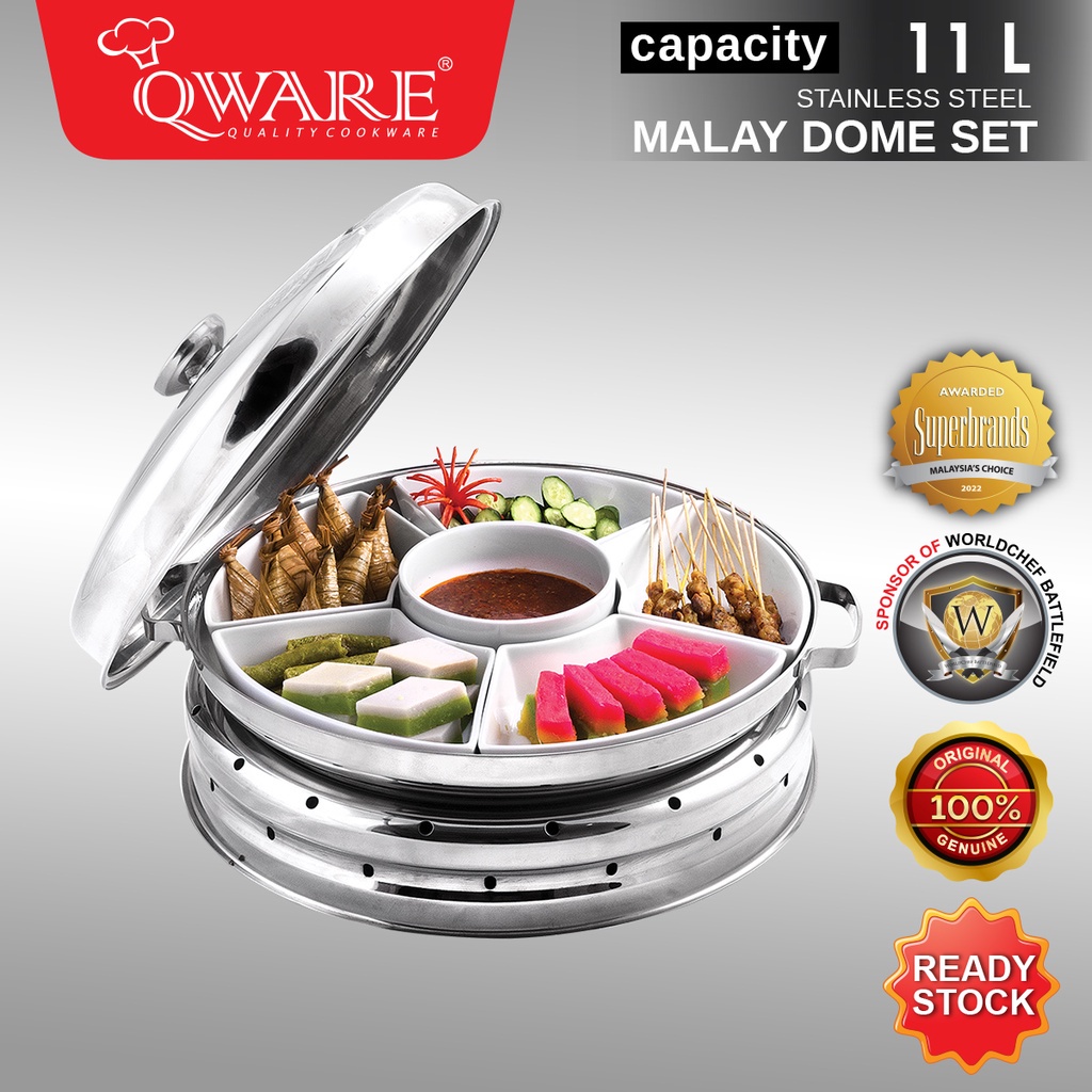 【Qware】Malay Dome Set / Buffet Dome Set / Chafing Dish