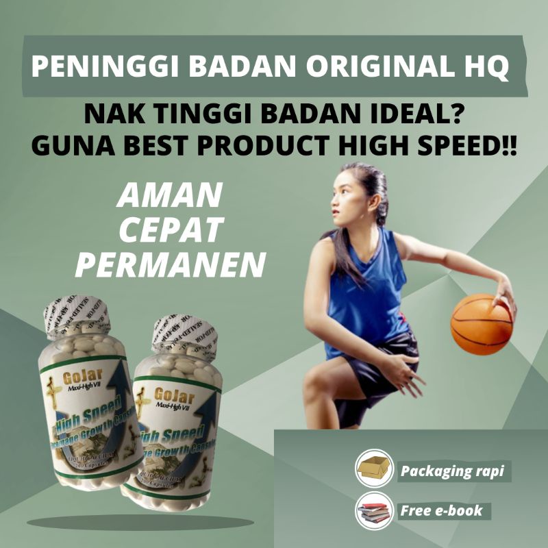 PENINGGI BADAN | UBAT TINGGI BADAN CEPAT | HIGH SPEED | UBAT TINGGI BADAN CEPAT