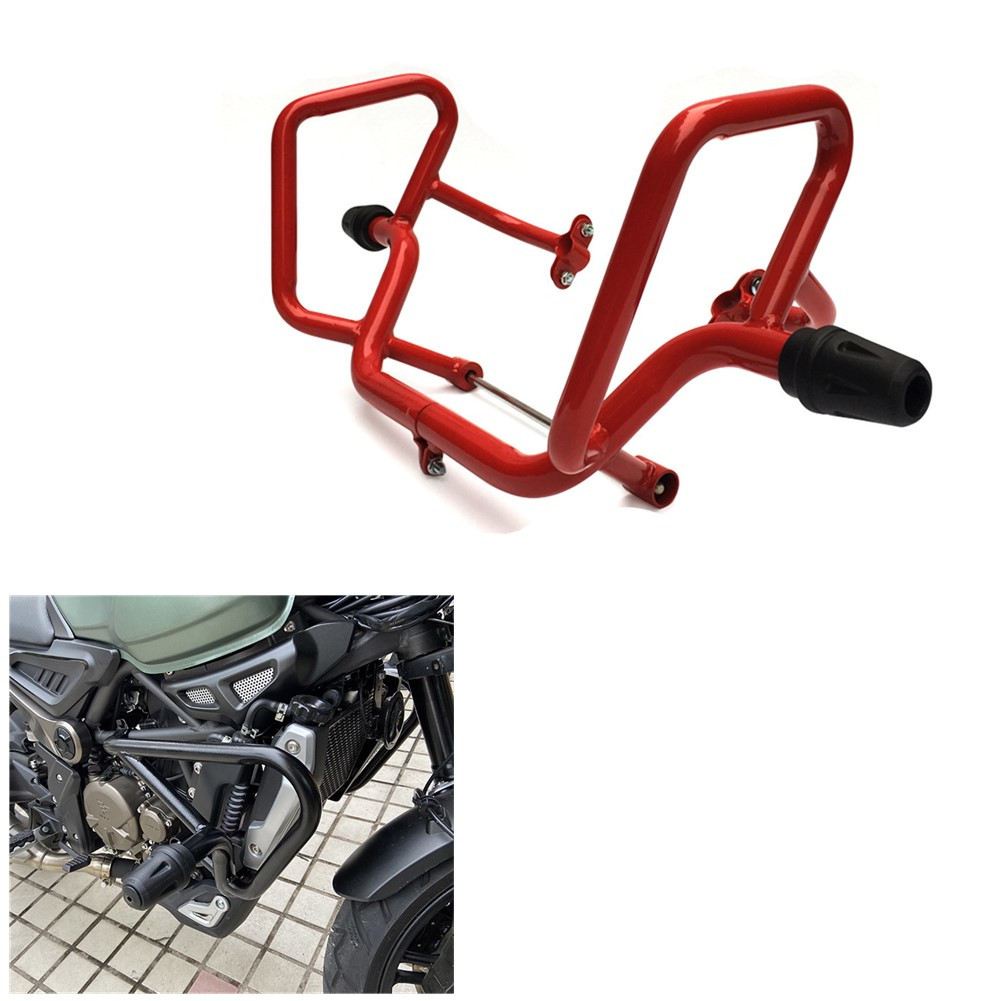 Motorcycle Side Safety Bumper Engine Guard Highway Crash Bar Protector for LONCIN VOGE 300AC