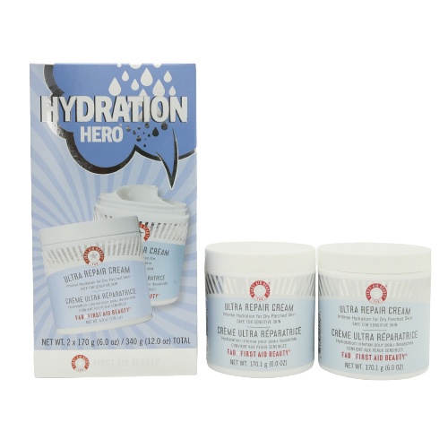 FIRST AID BEAUTY Hydration Hero Set Ultra Repair Cream (170g x 2Pcs)