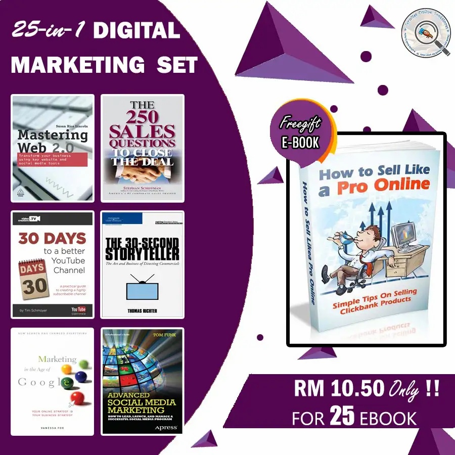 {eBook Bundle} Digital Marketing Set 1 (25 eBooks) by Various Author [ EPUB || PDF]
