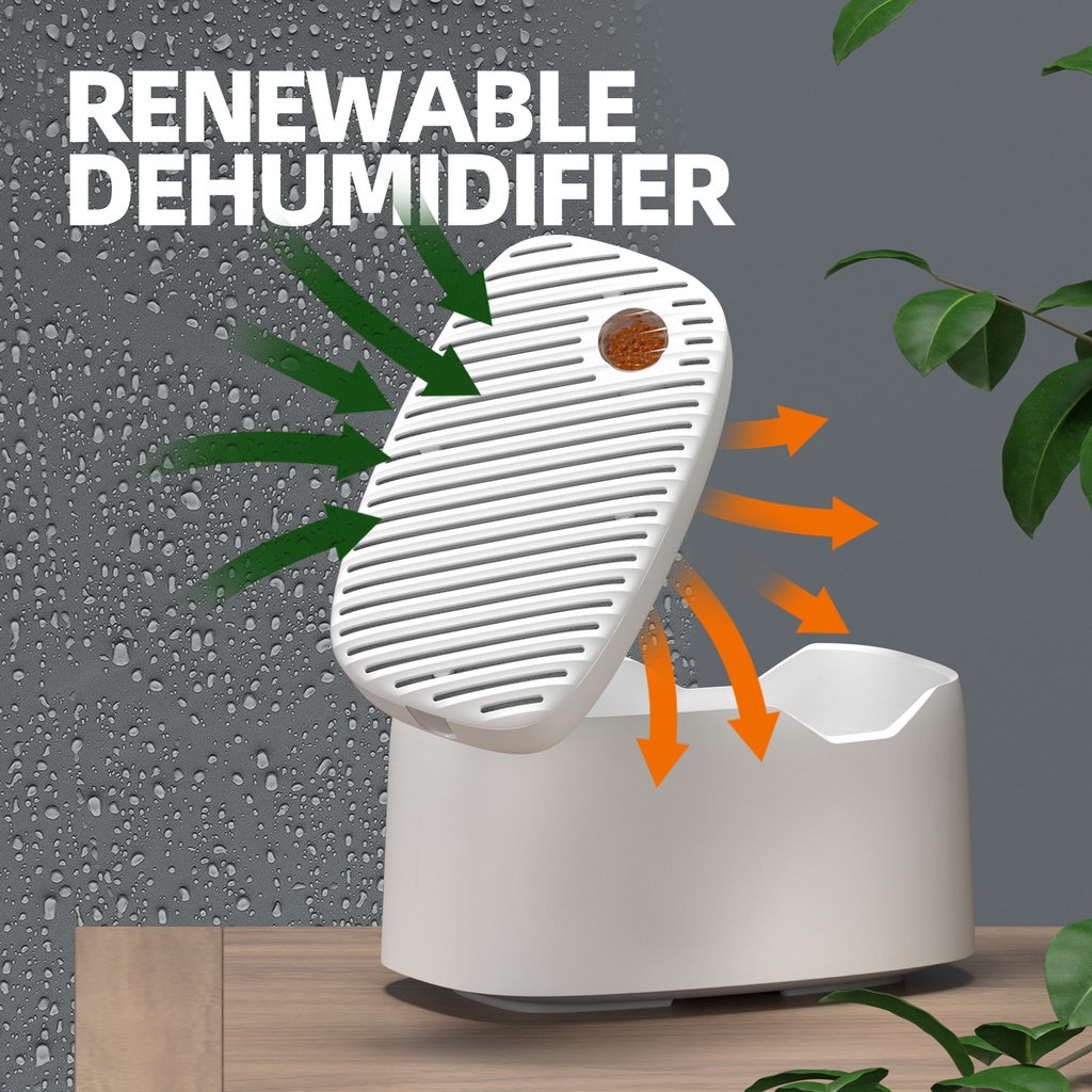 Reusable Dehumidifier Absorber Wireless Dehumidifier Reusable Moisture Absorber Household Air Dryer