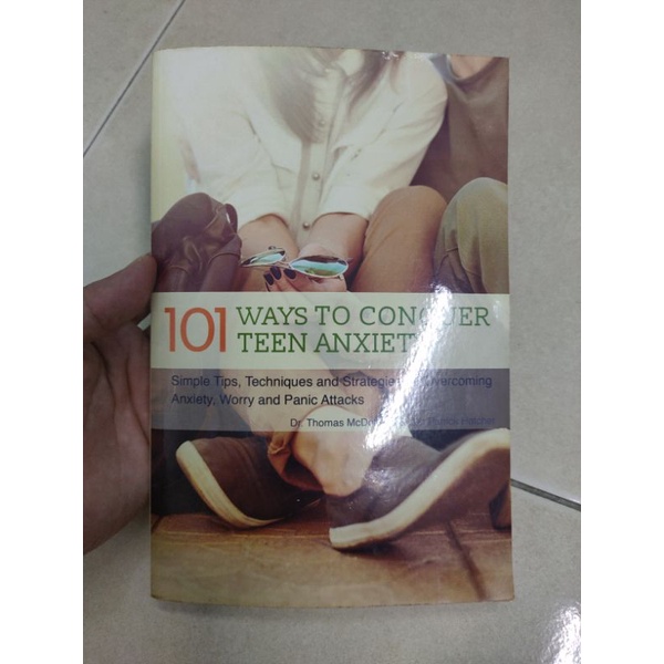 [BB] [ 100% Original ] 101 Ways to Conquer Teen Anxiety by Thomas McDonagh (Nonfiction > Parenting / Self Help)