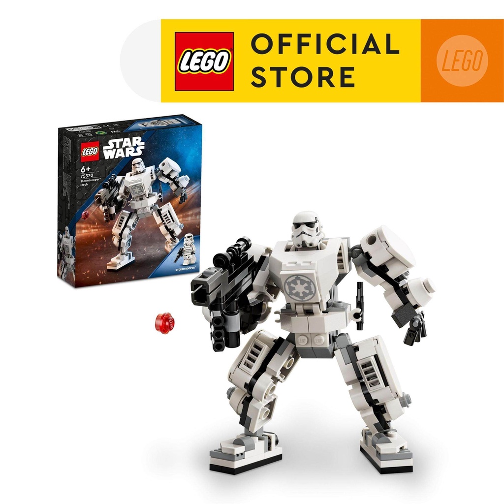 LEGO® Star Wars 75370 Stormtrooper Mech Building Toy Set (138 Pieces)