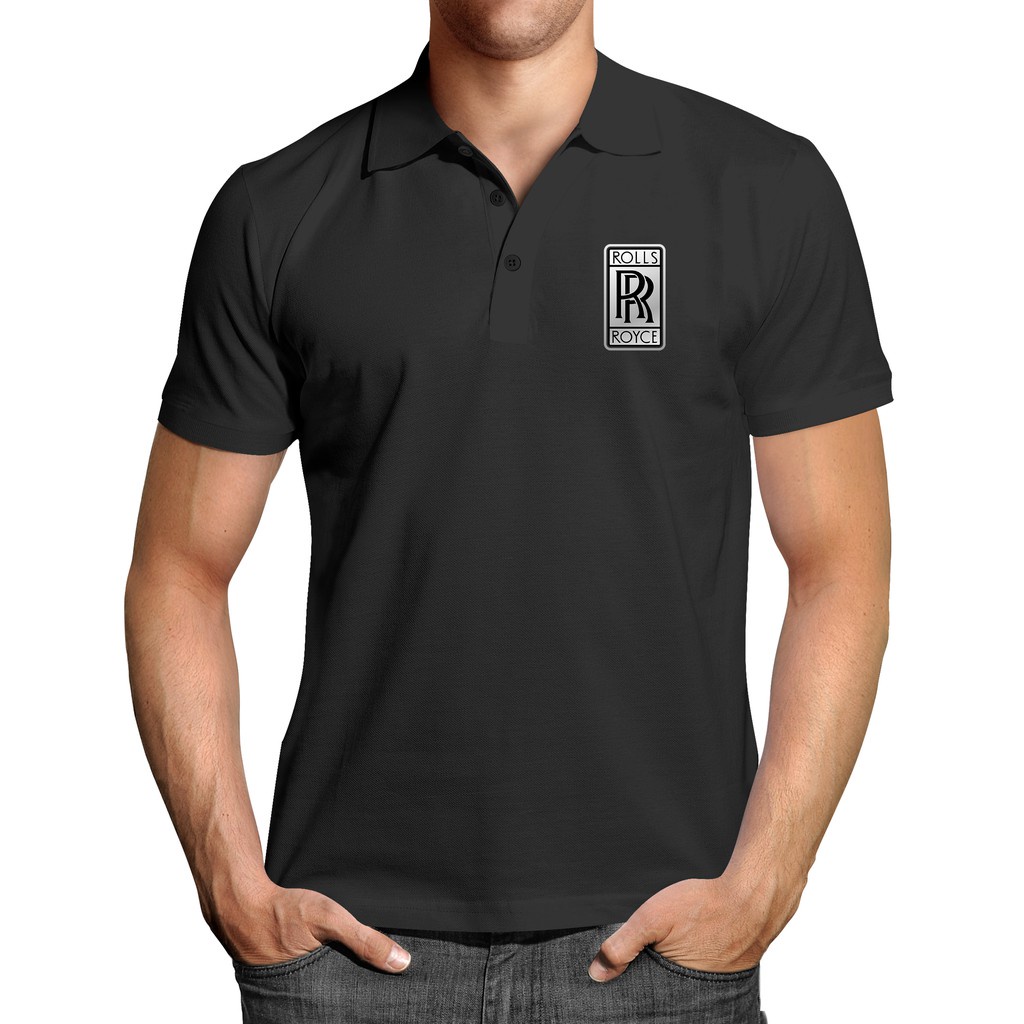 Baju Polo Men T Shirt Cotton Casual Tee Fashion Pakaian Hot Sale ROLL ROYCE RR