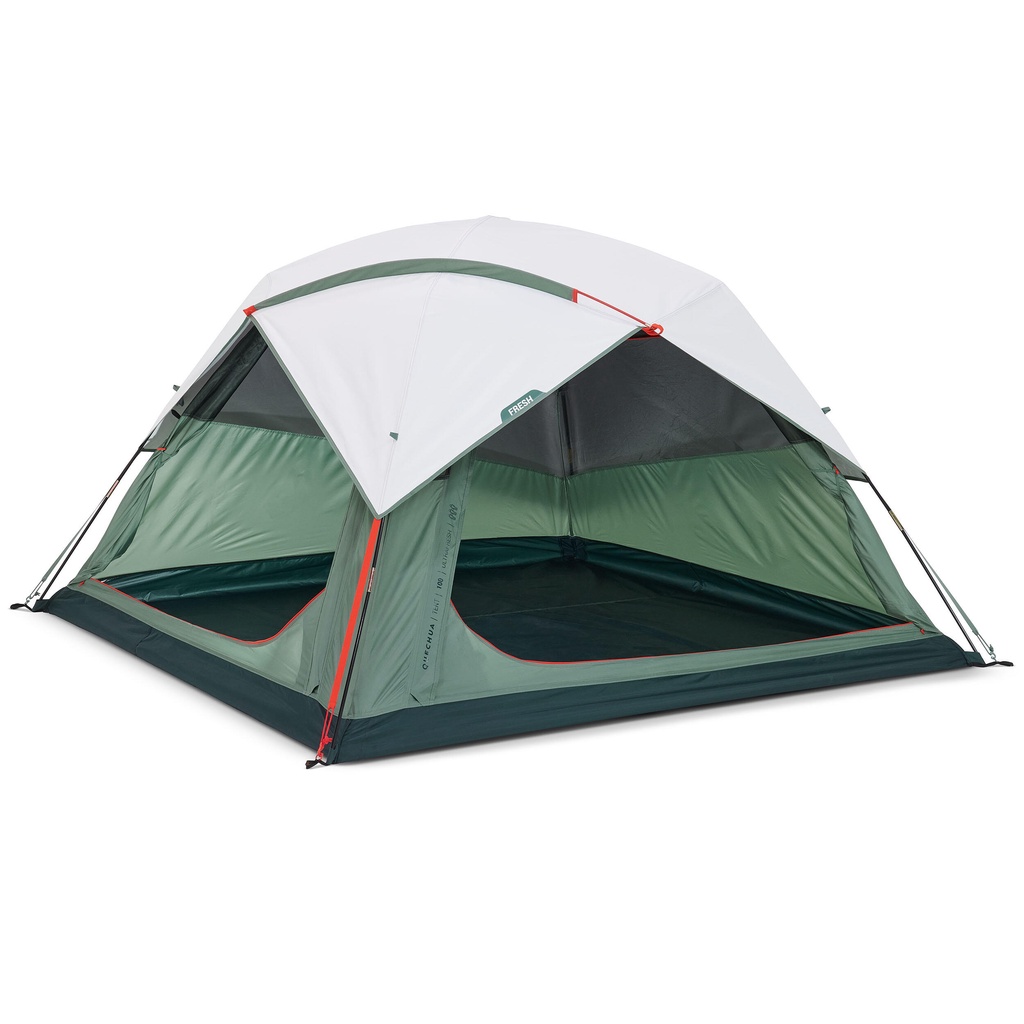 Decathlon Mountain Hiking Camping Tent - Mh100 - 3-Person - Fresh Waterproof - Quechua