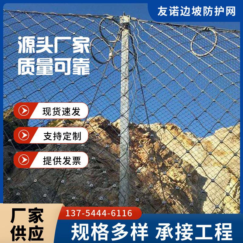 Get gifts/QMSlope Protection Net Landslide Ring Active Interception Net Tunnel Anti-Falling Stone Flexible Wire Rope Pr