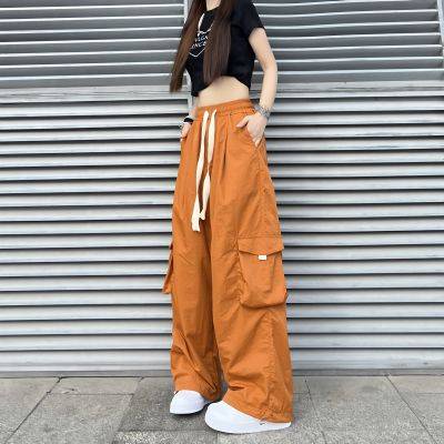 Japanese Style Street Pants oversize Loose Wide-Leg Overalls Men Women ins Street Wear Street Dance Pants Floor-Mopping Trousers