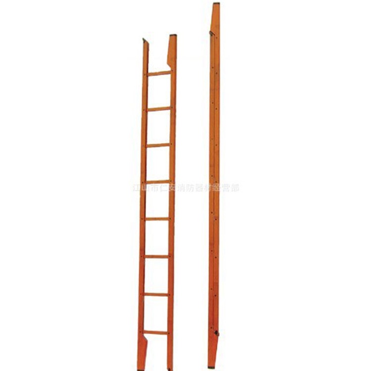 Get 7% coupon+gift】ly3.1Rice Bamboo Single Bar Ladder Firefighter Rescue Ladder/Emergency ladder/Climbing Equipment VPQ9