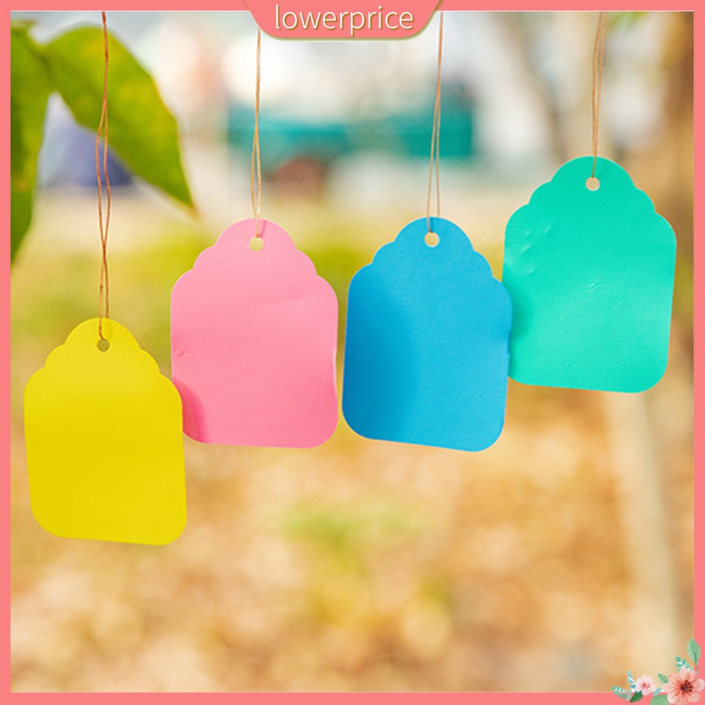 Eco-friendly Plant Markers Waterproof Gardening Nursery Marker Sign Hanging Tags Colorful for Garden