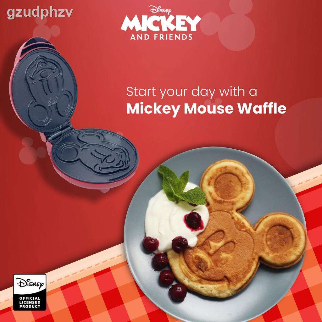 {stock}◈♕✖Russell Taylors x Disney Mickey And Friends Waffle Maker D8