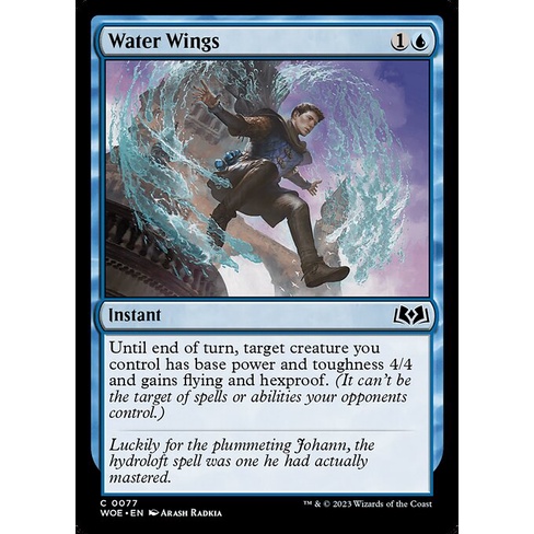 Water Wings | [WOE][C][{1}{U}][Instant][MTG Singles]