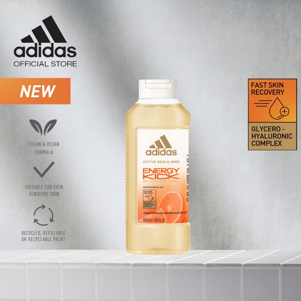 Adidas Active Skin & Mind Energy Kick Shower Gel 400ML