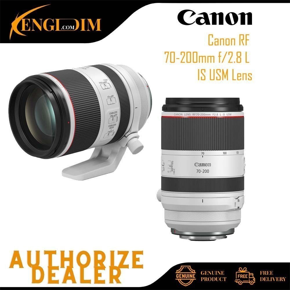 Canon RF 70-200mm f/2.8L IS USM Lens (Canon Malaysia 3 Years Warranty)