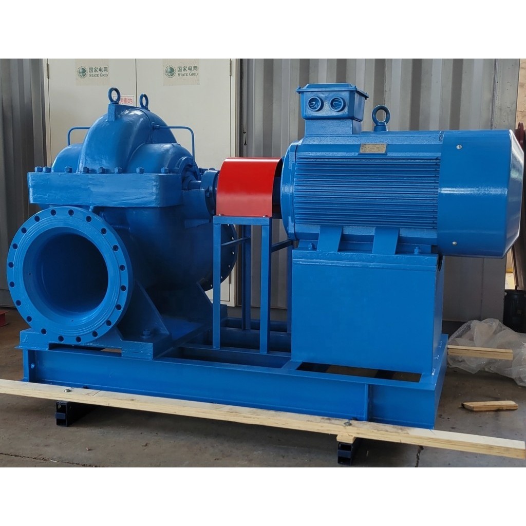 axial suction split casing centrifugal water pump irrigation