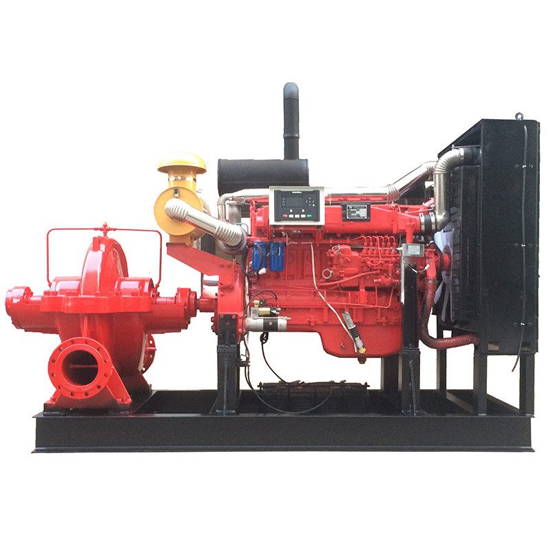 Large engine 562kW Split Case Fire Fighting Centrifugal Pump