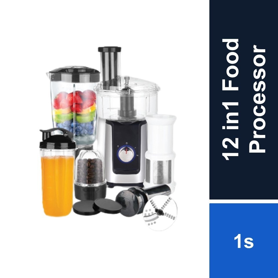 Russell Taylors 12in1 Food Processor Blender B3 350W