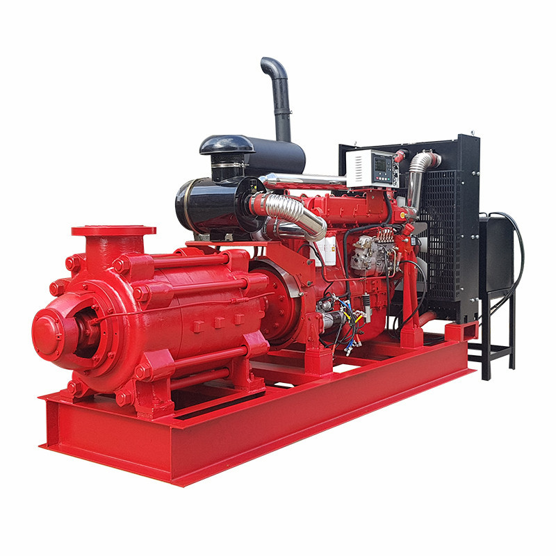 Horizontal 45kw/60hp electric diesel driven water pump for fire fighting system