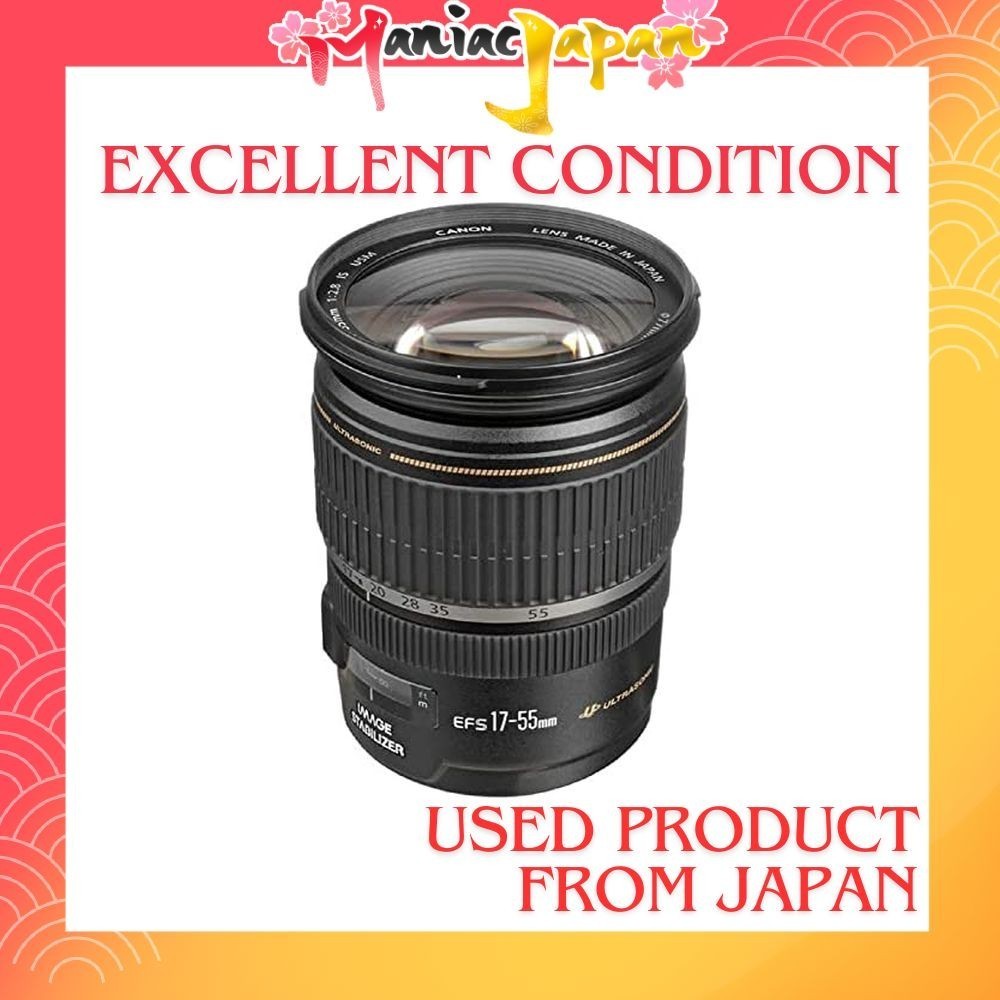 [ Used Camera from Japan ] Canon EF-S17-55mm F2.8 IS USM APS-C Wide Angle Zoom Lens