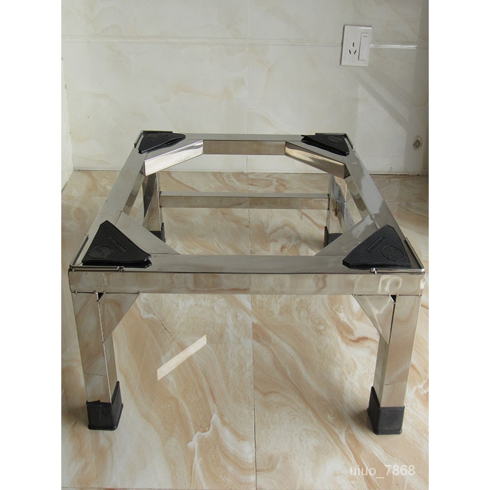 ST-⛵304Steel Automatic Washing Machine Base Refrigerator Bracket Dishwasher Bracket Heightening Integrated Household X5Q