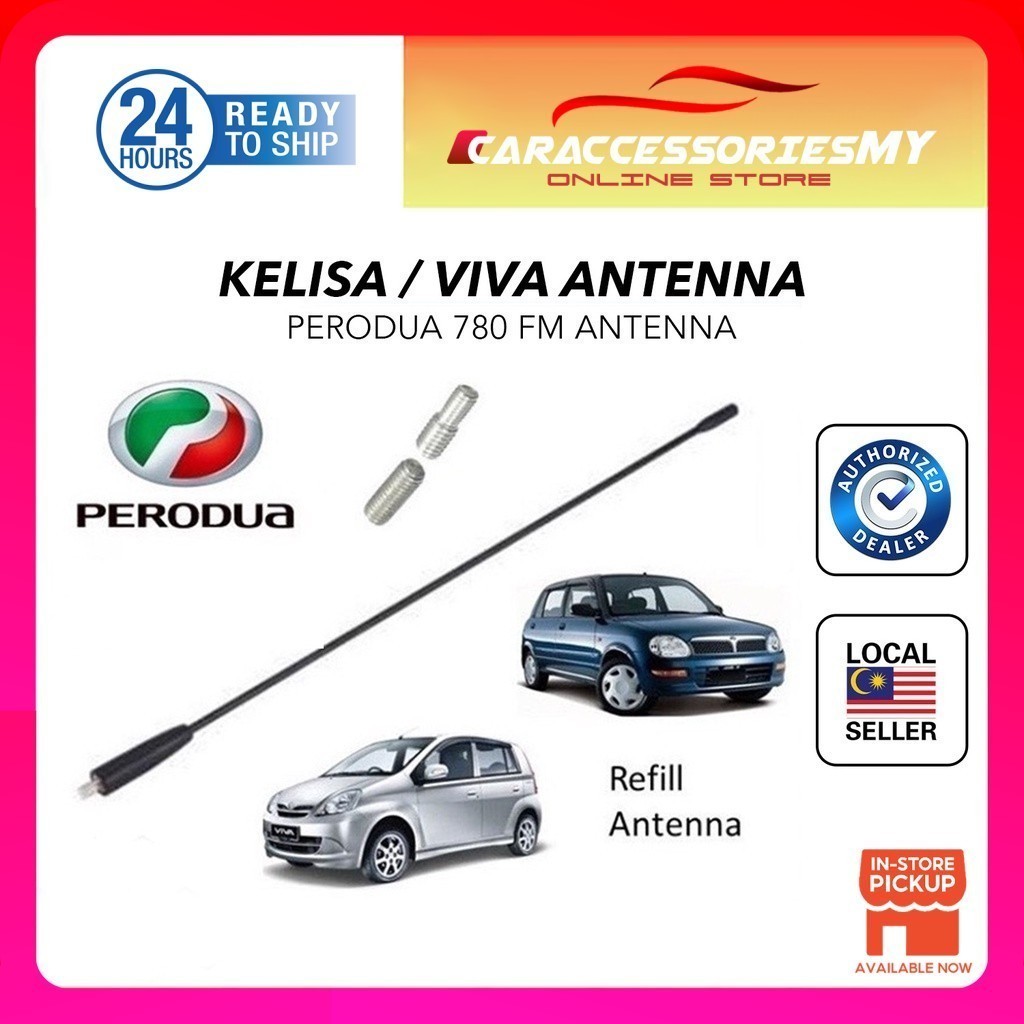 Perodua Viva Kelisa Car Roof FM Radio Antenna Pole Mast Mirage Mazda 2