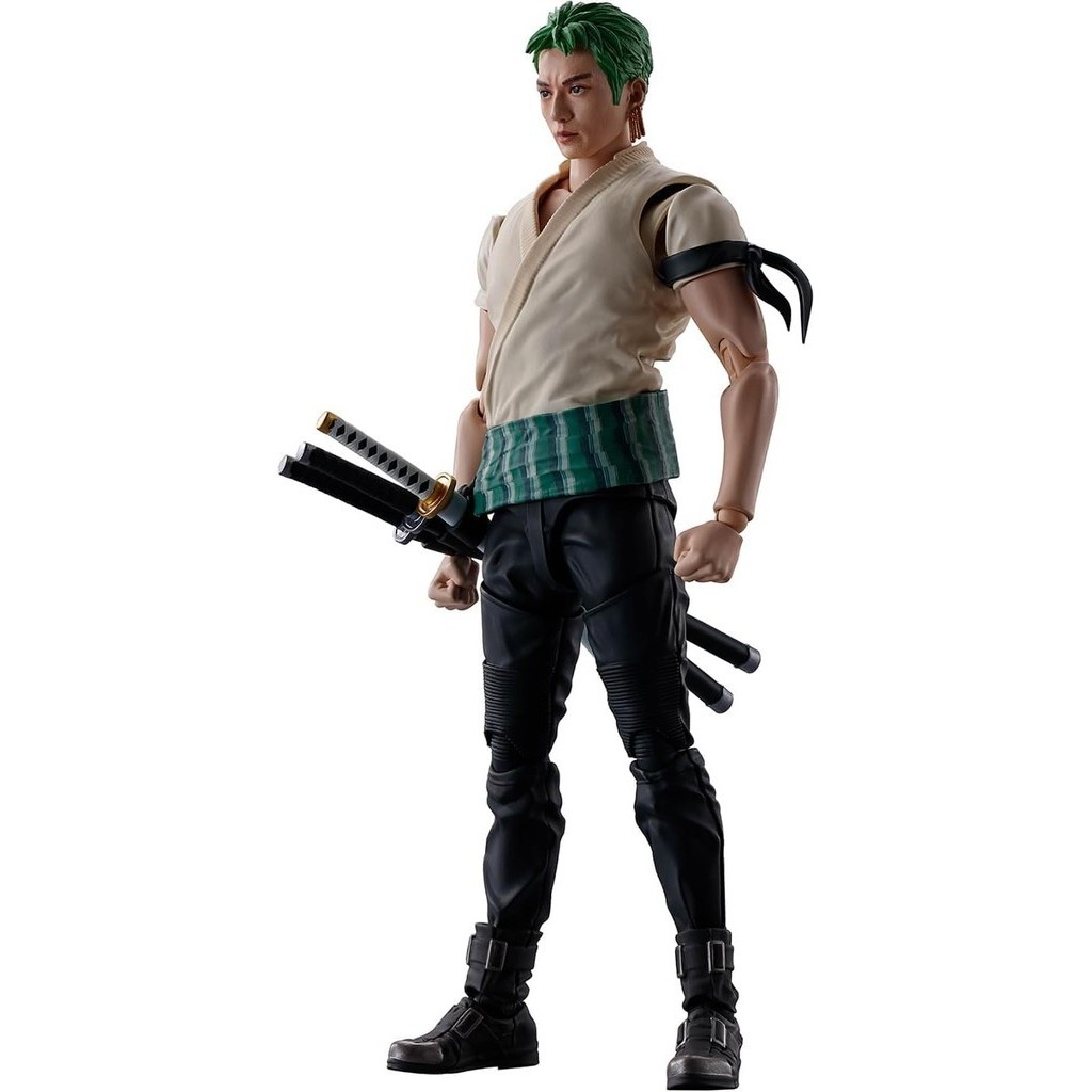 S.H.Figuarts Roronoa Zoro (A Netflix Series: ONE PIECE) Approx. 145mm PVC & ABS painted movable figure