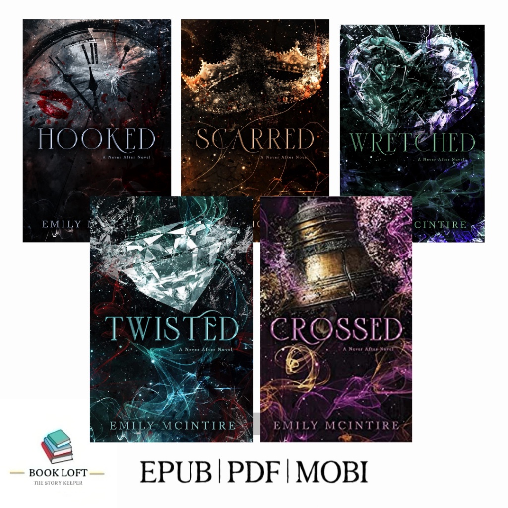 CHEAPEST | Never After Series | Hooked | Scarred | Wretched | Twisted | Crossed_Emily McIntire | Fantasy | Romance |Dark