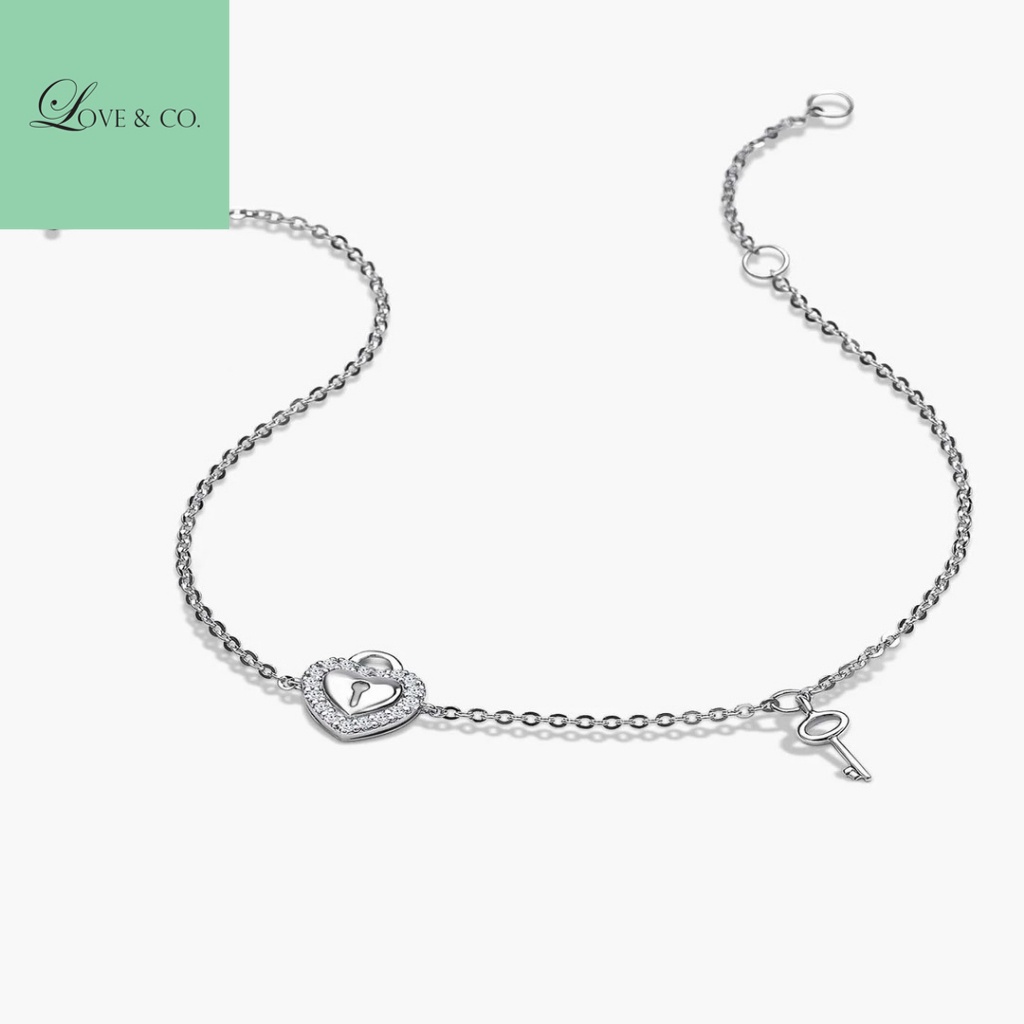 Love & Co. LVC Charmes Cheri Locket Heart Bracelet